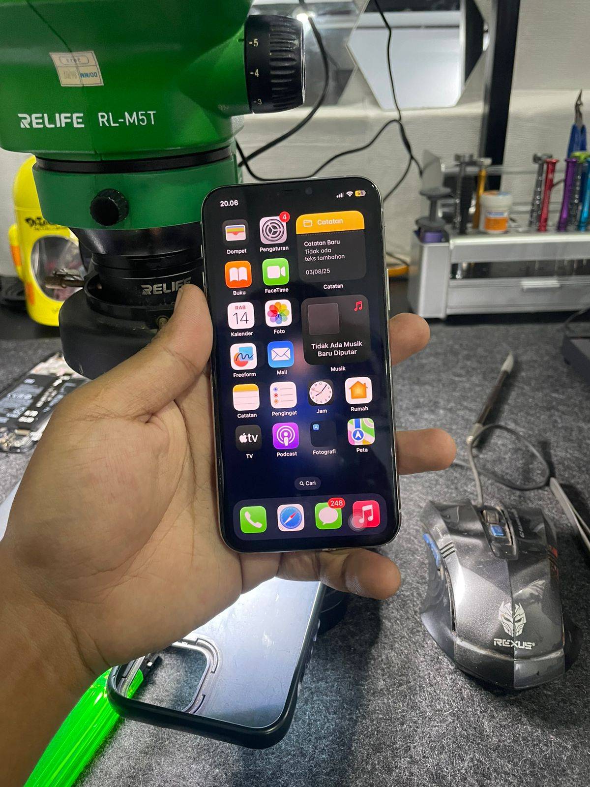 Ganti Baterai iPhone Bengkulu